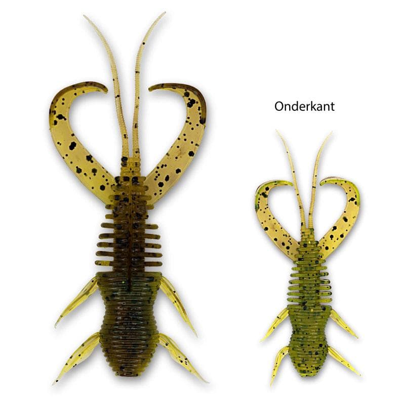 Monkey Lures Craby Lui 7,5cm 6 stuks Bugs Pumpkin - foto 2