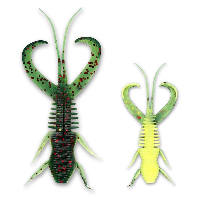 Monkey Lures Craby Lui 7,5cm 6 stuks Chilli Cheese