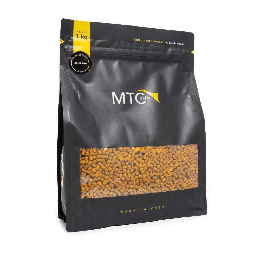 MTC Baits Hi-Attract Pellets Big Banana 4mm 1kg