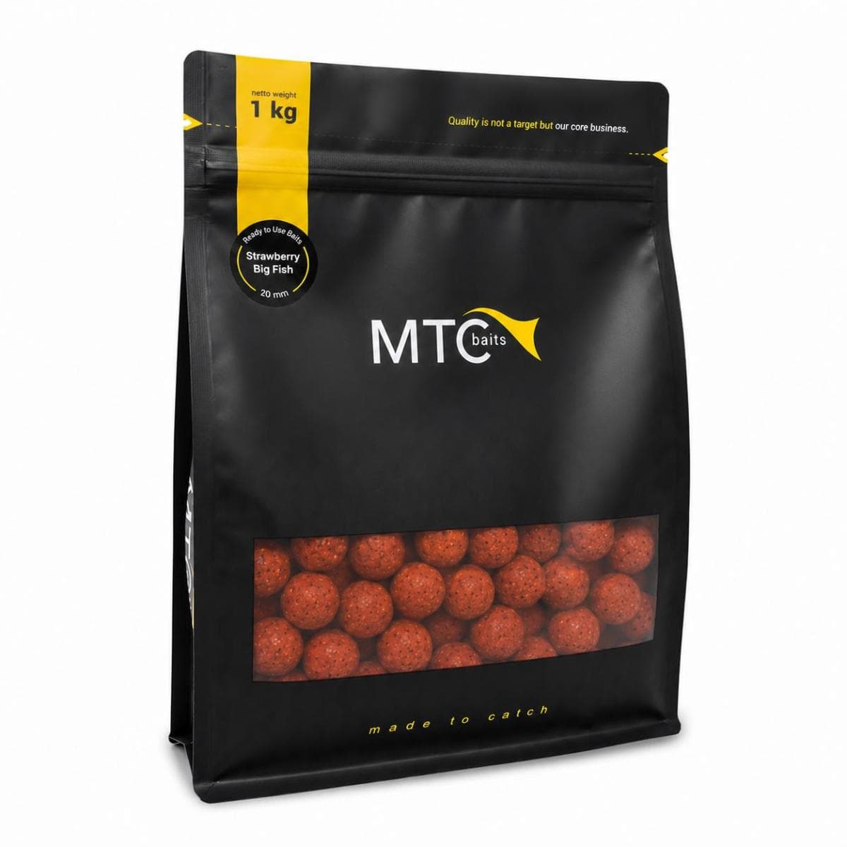 MTC Baits Strawberry Big Fish 1kg 20mm