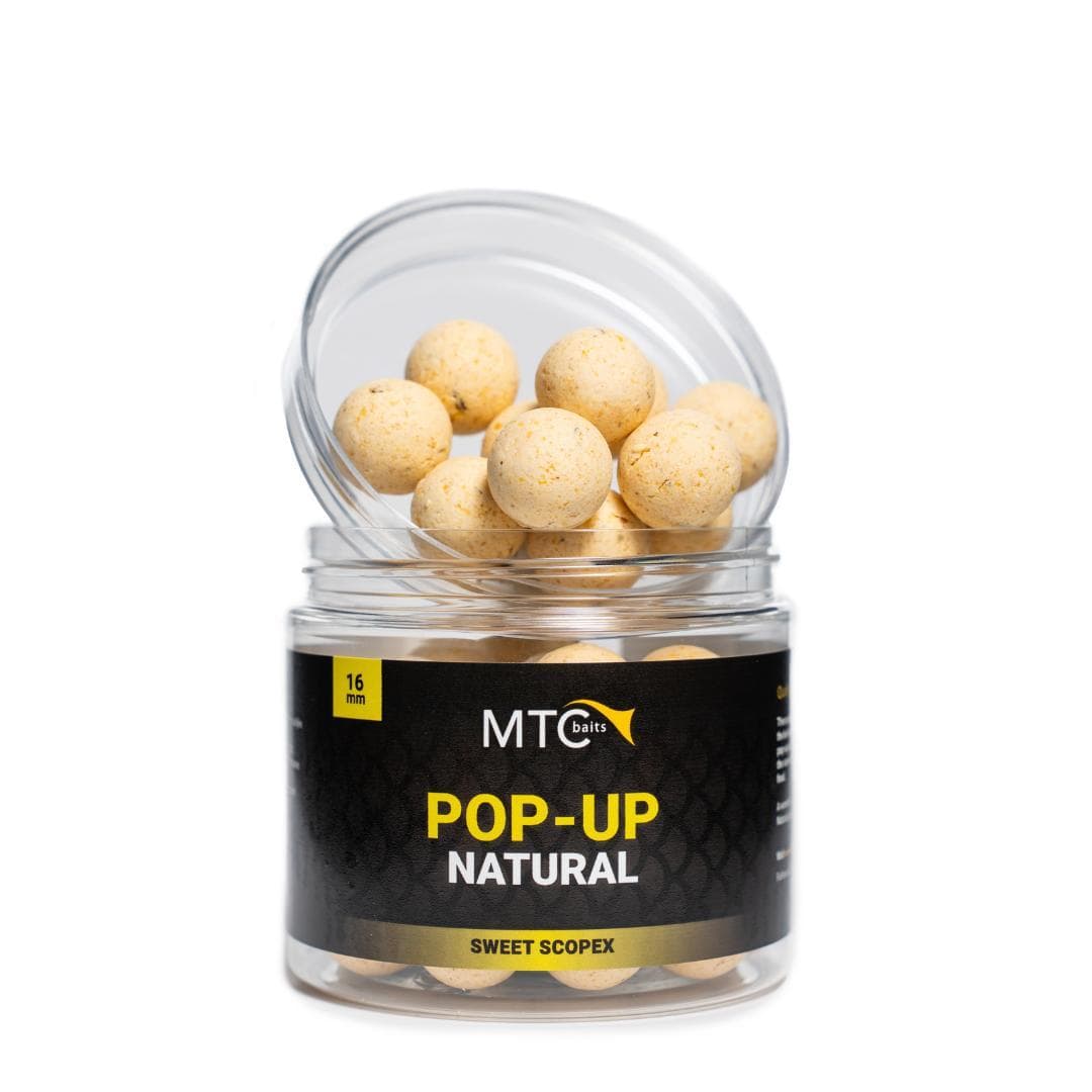 MTC Baits Sweet ScopeX Pop-Up Natural 16mm