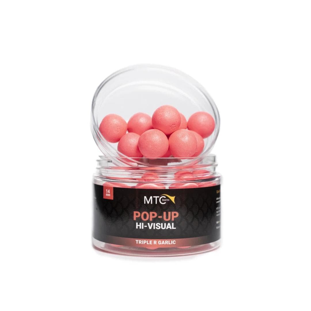 MTC Baits Triple R Garlic Pop-Up Hi-Visual 14mm
