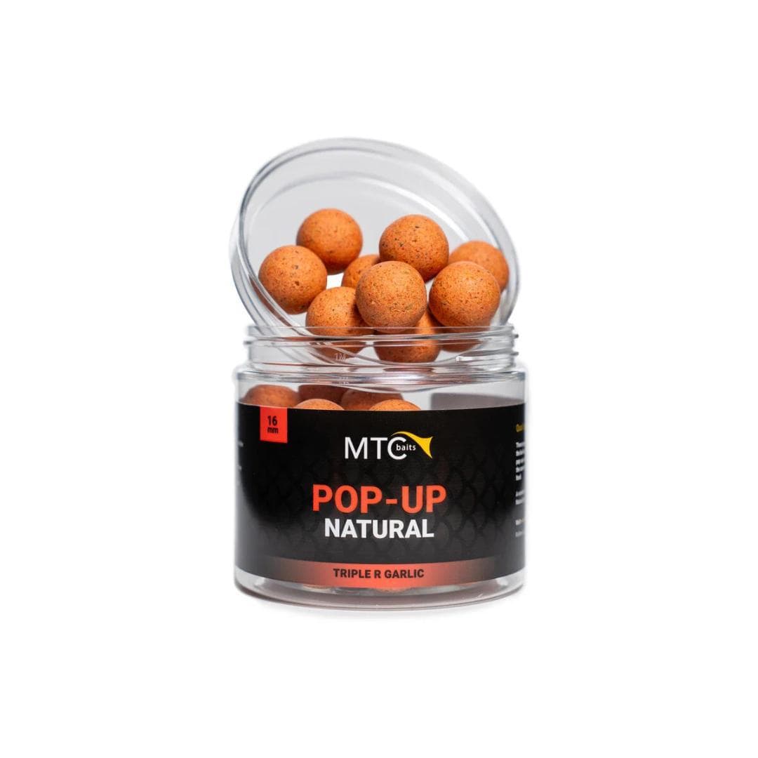 MTC Baits Triple R Garlic Pop-Up Natural 16mm