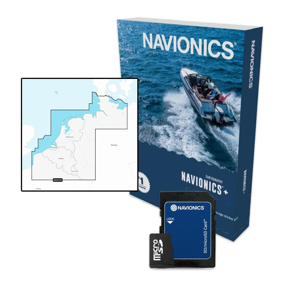 Navionics+ Waterkaart Benelux, West-Duitsland