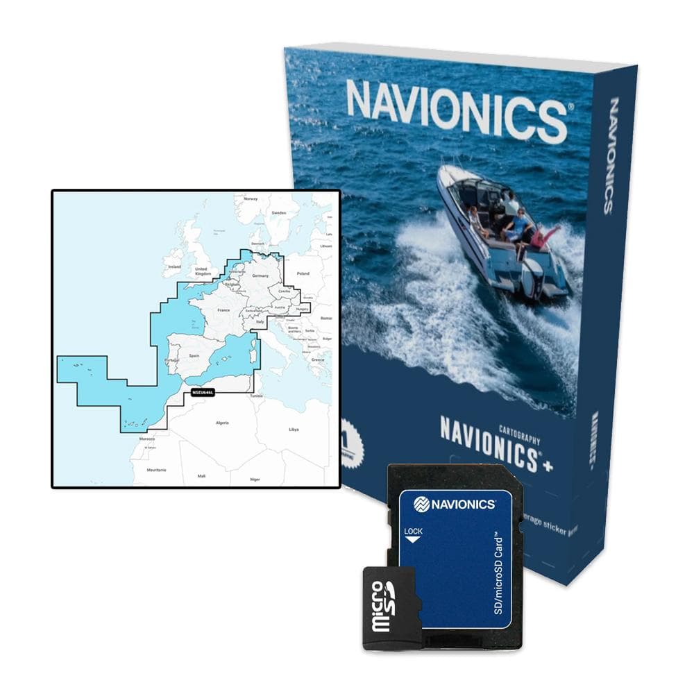 Navionics+ Waterkaart Europa, Midden en West