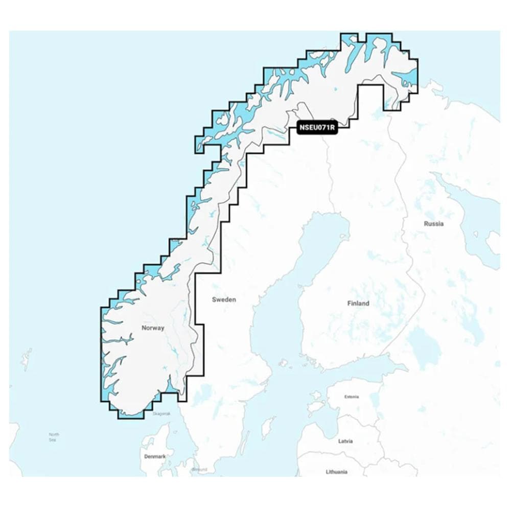 Navionics+ Waterkaart Noorwegen, Meren en rivieren - foto 2