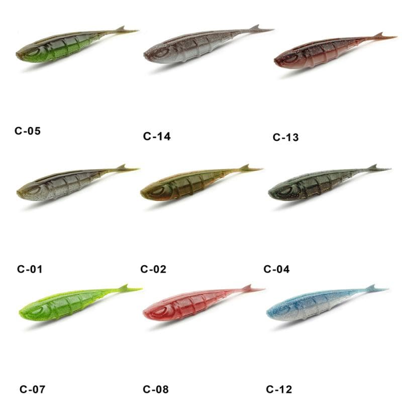 Nays SPLT Split Tail 8.0 Inch C-02 - foto 2