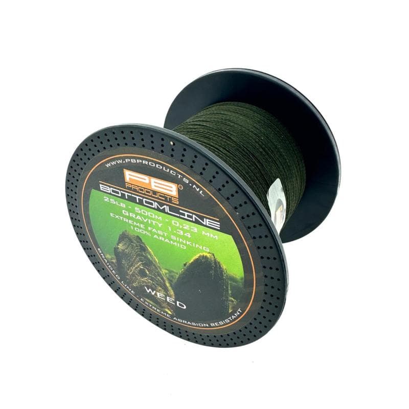 PB Products Bottom Line Weed 0.23mm - 25LB - 500M