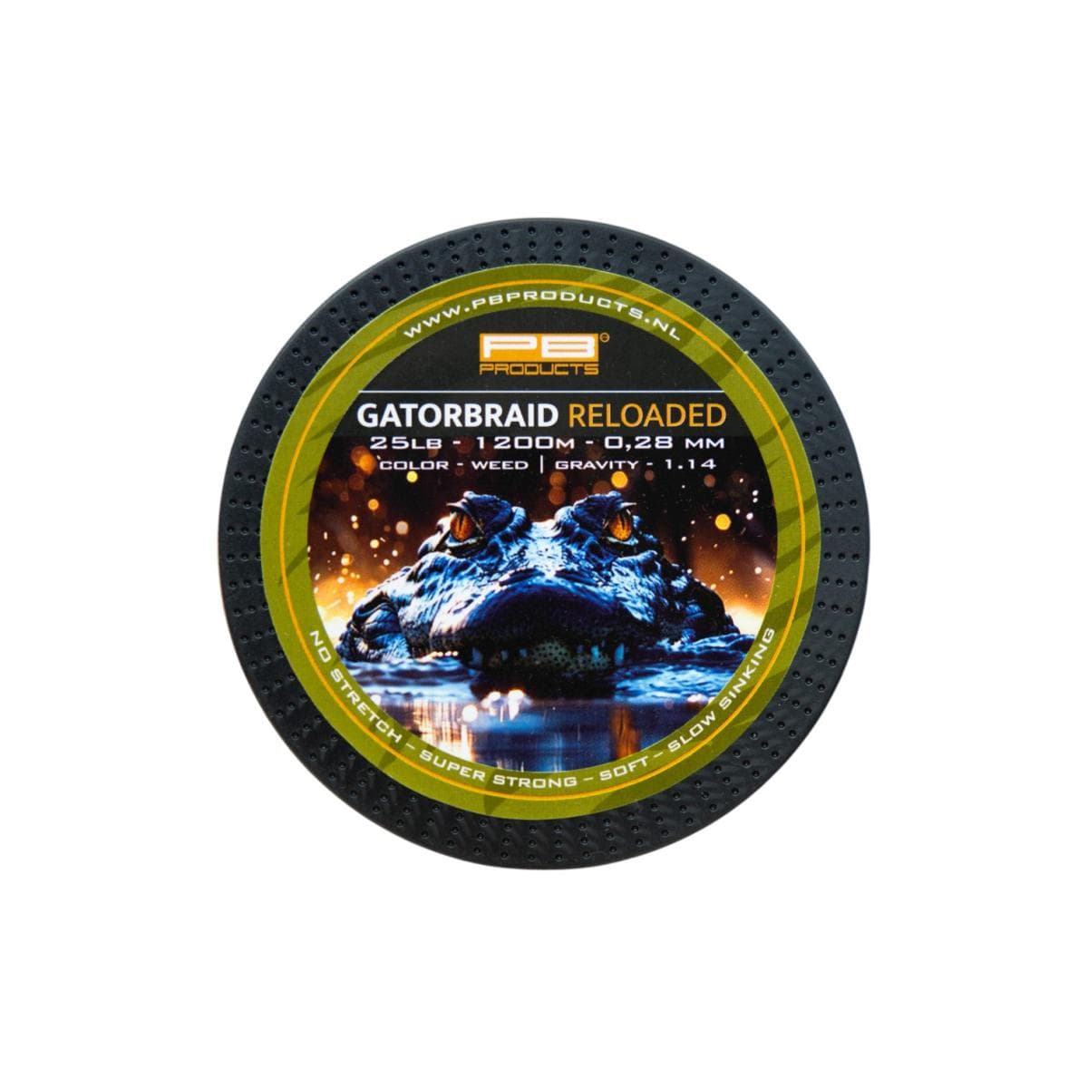 PB Products Gator Braid Reloaded 1200m 0.28mm/25lb