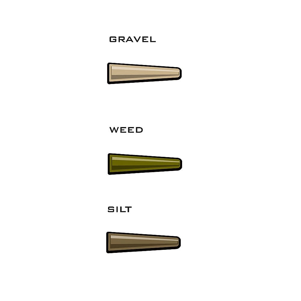 PB Products Hit & Run Tail Rubbers Silt