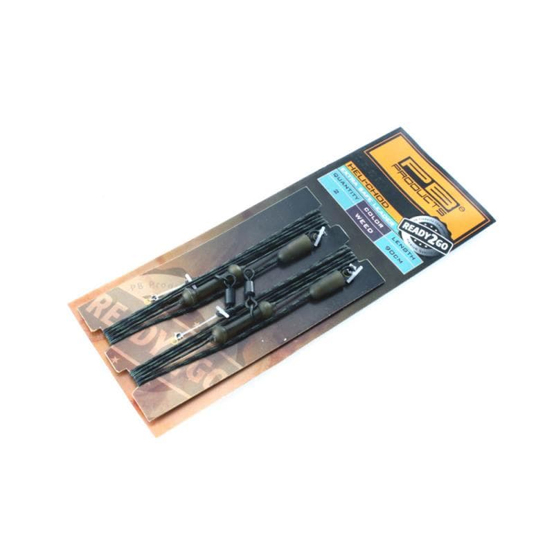 PB Products R2G Heli-Chod Downforce Extra Safe Leader 90cm 2pcs Weed