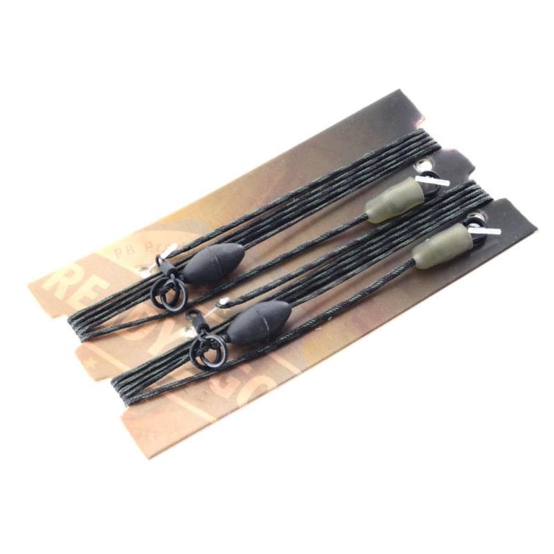 PB Products R2G Hit & Run Chod Leader Weighted 1g 90cm 2pcs Gravel - foto 2