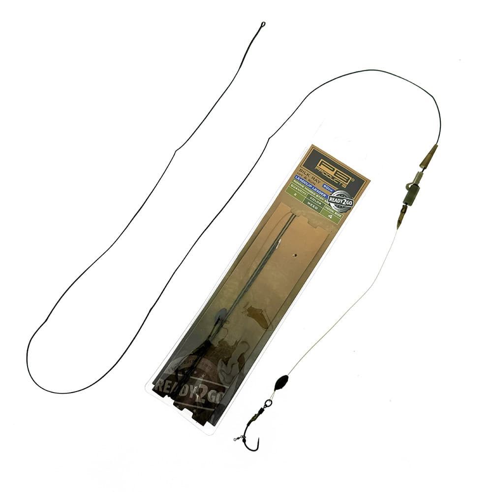 PB Products R2G SR Clip Leader 90/Ronnie Hinged Stiff Rig 2pcs Weed - foto 3