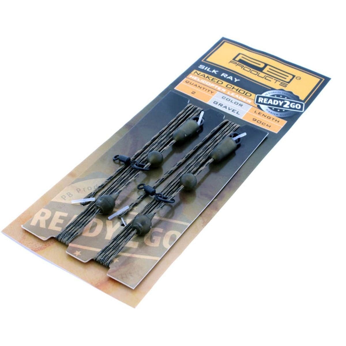 PB Products Ready2Go Naked Chod Helicopter Leader Silk Ray