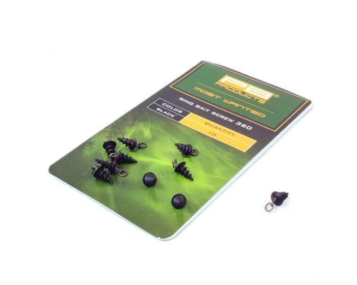 PB Products Ring Bait Screw 360 Black