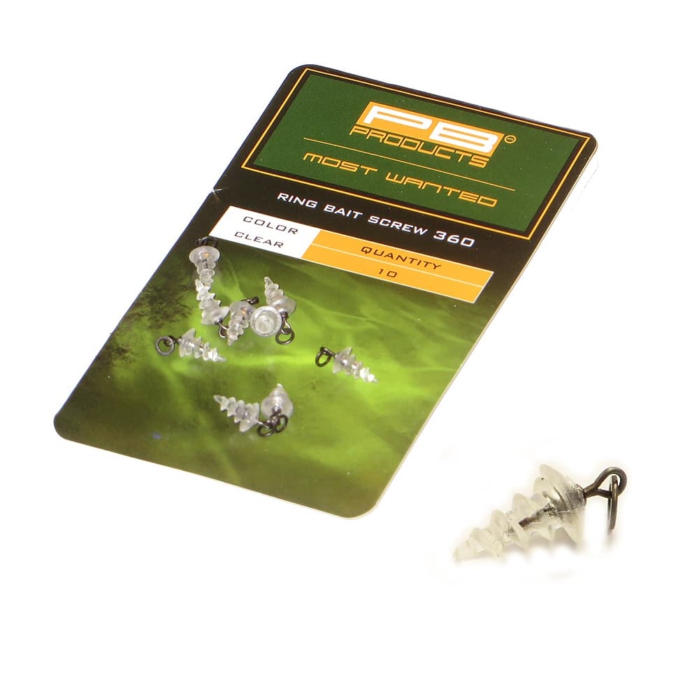 PB Products Ring Bait Screw 360 Clear