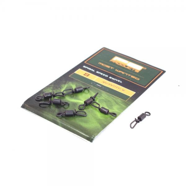 PB Products Spiral Speed Swivel Size 8