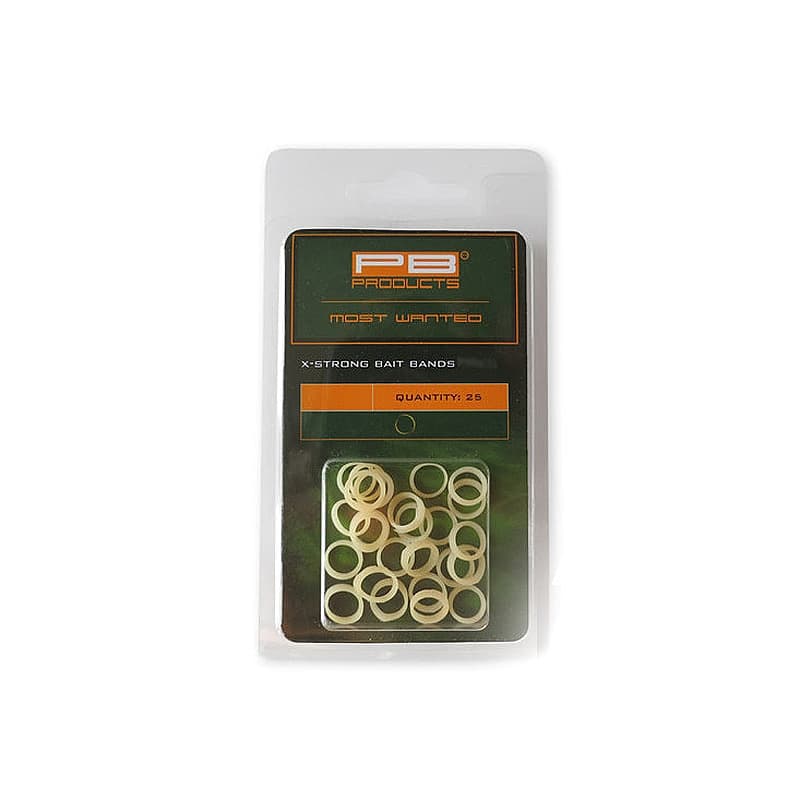 PB Products X-strong Bait Bands 25pcs