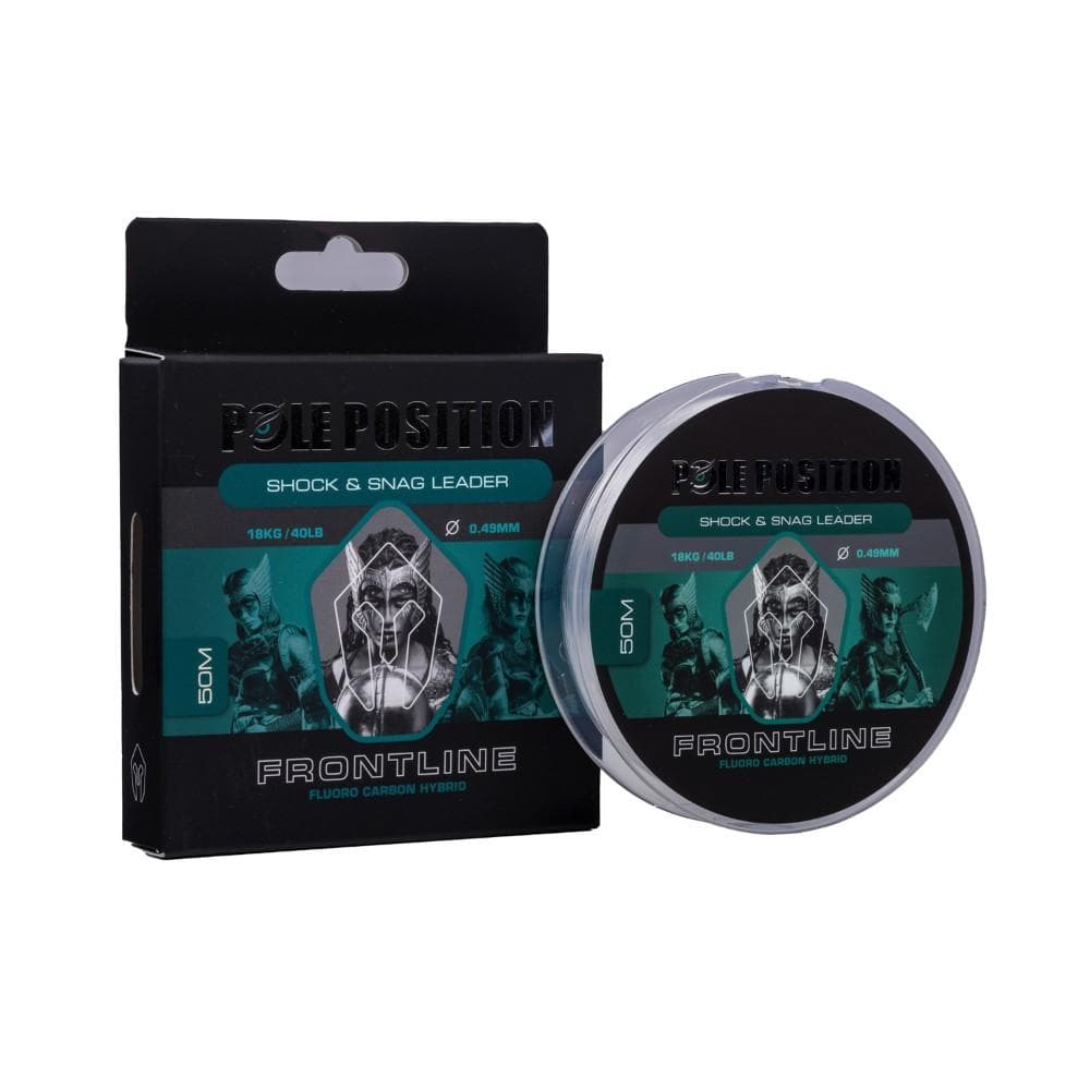 Pole Position Frontline Fluorocarbon Hybrid Shock & Snag Leader 50m 40lb