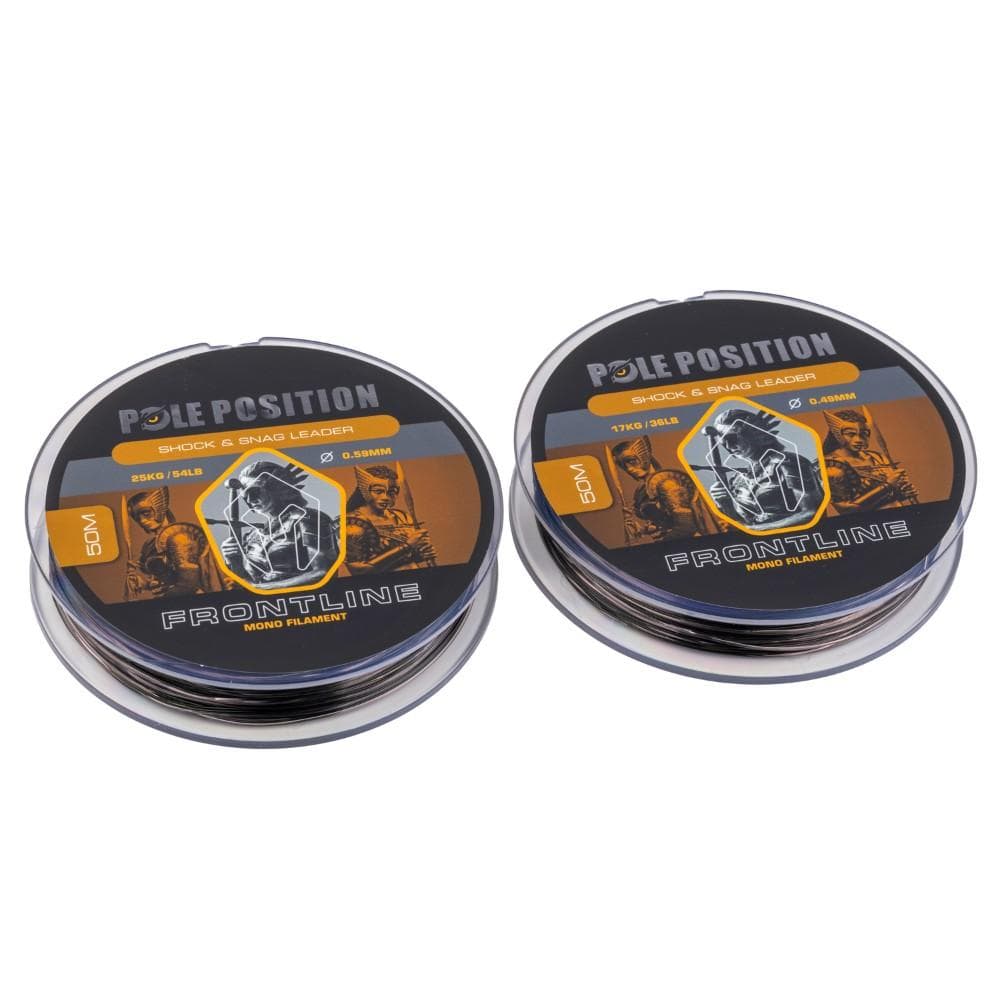 Pole Position Frontline Mono Shock & Snag Leader 50m 40lb