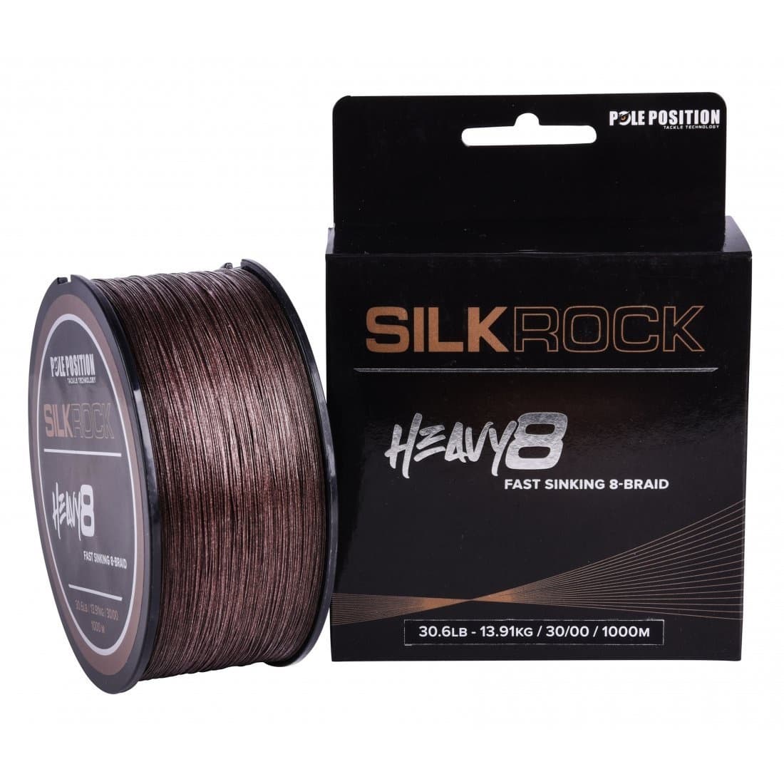 Pole Position Silkrock Heavy8 Brown 0,30mm 500m - foto 2