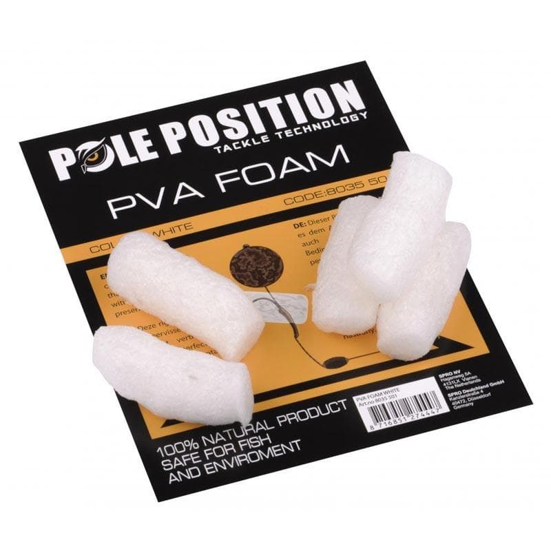 Pole Position Soluble Foam Chips White