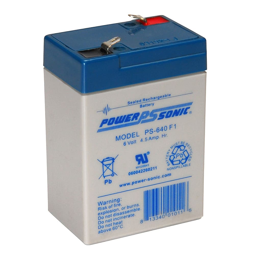 Power Sonic 6v 4.5a Accu