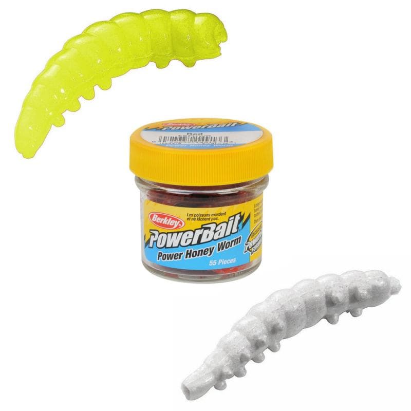 Powerbait Honey Worm Garlic White