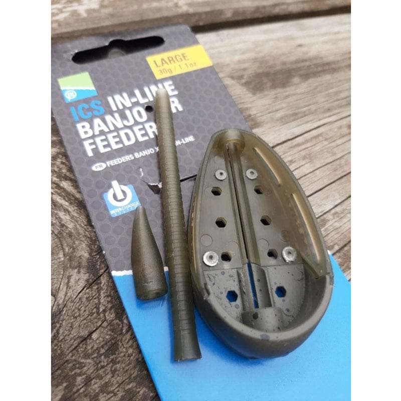 Preston ICS Inline Banjo XR Feeder Medium 60g - foto 3