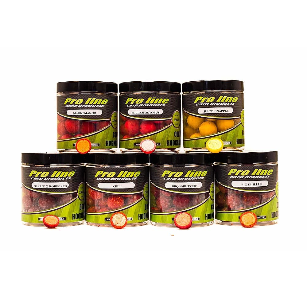 Proline Coated Hookbaits Juicy Pineapple 15mm