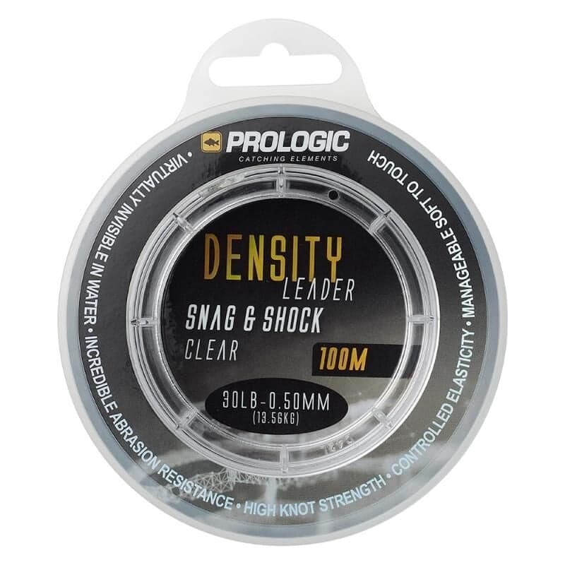 Prologic Density Leader Clear - Snag & Shock 45lb - 0.60mm (100m)