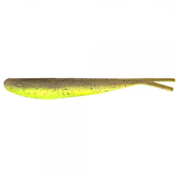 Quantum Soft Lure Q Fish 8g 13cm  Pumpkin Chartreuse