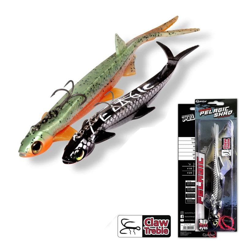 Quatum Original Pelagic Shad 21cm 60g Toxic River - foto 3