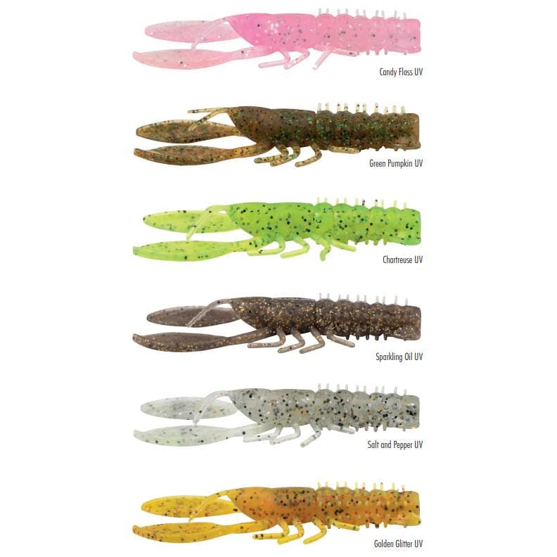 Rage Floating Creature Crayfish Ultra UV 9cm Chartreuse UV - foto 2