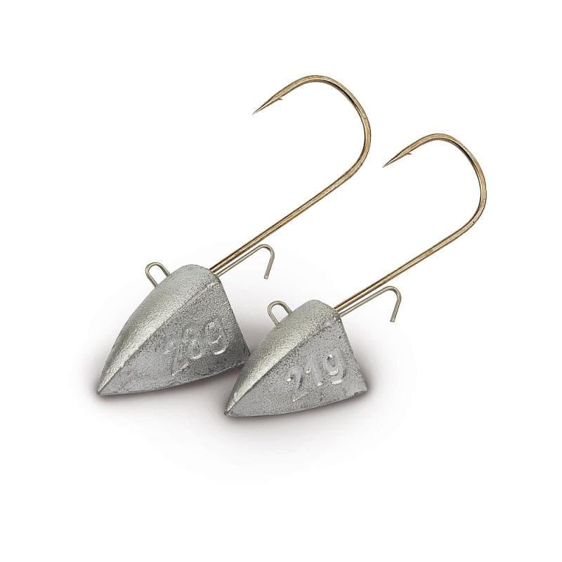 Rage Flutter Jig Heads 4/0 17gr 3st