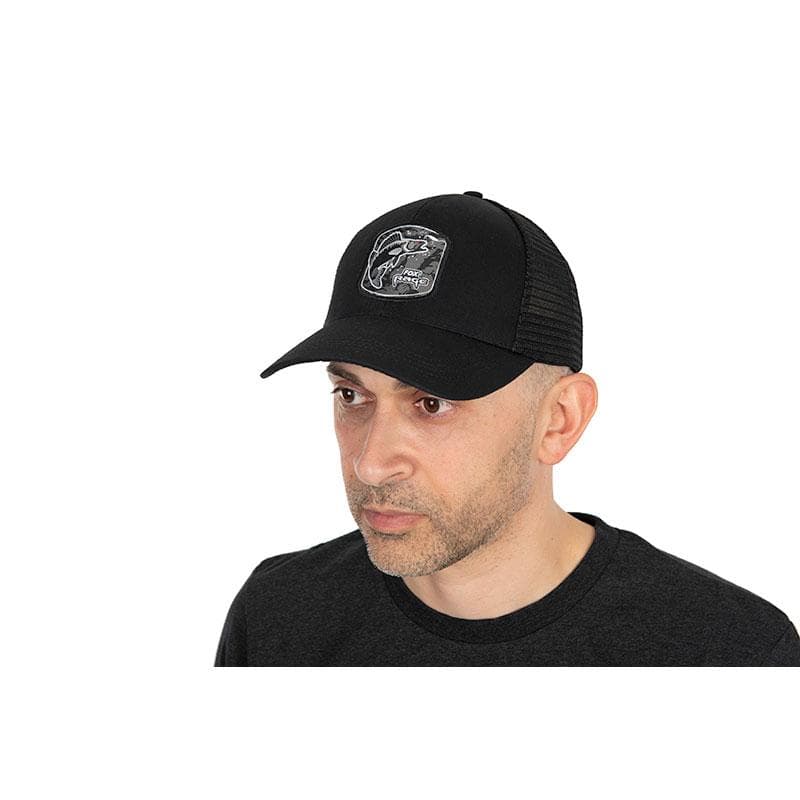 Rage Limited Edition Black Zander Trucker Cap