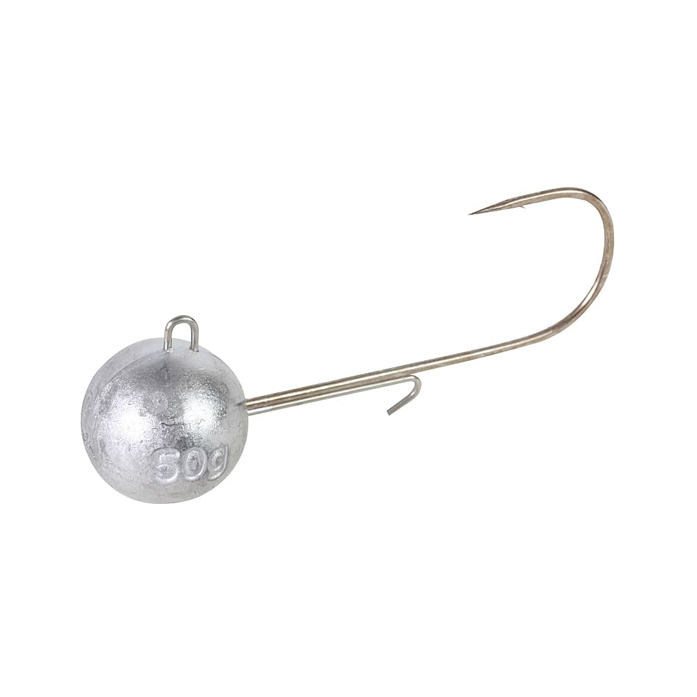 Rage Round Jig Heads 5/0 3st.