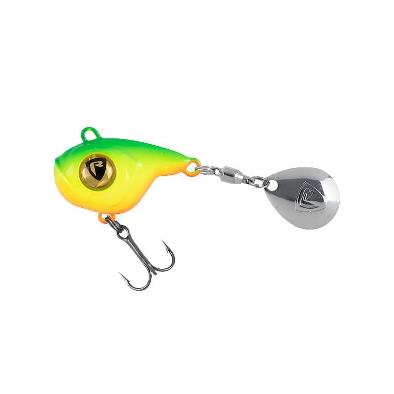 Rage Ultra UV Big Eye Spin 14g Fire Tiger UV