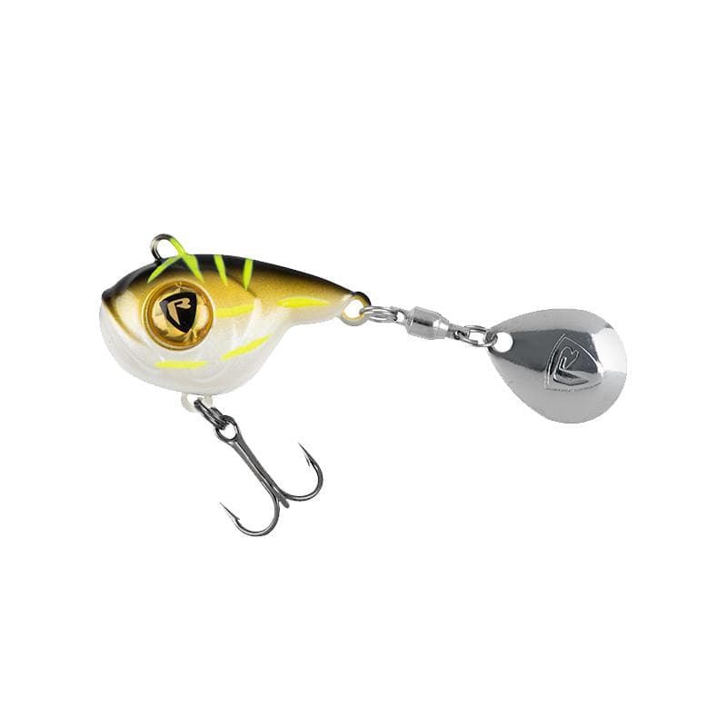 Rage Ultra UV Big Eye Spin 20g Black & Gold UV
