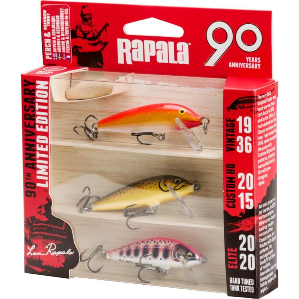 Rapala 90 Years Lure Kit Countdown Small Bright