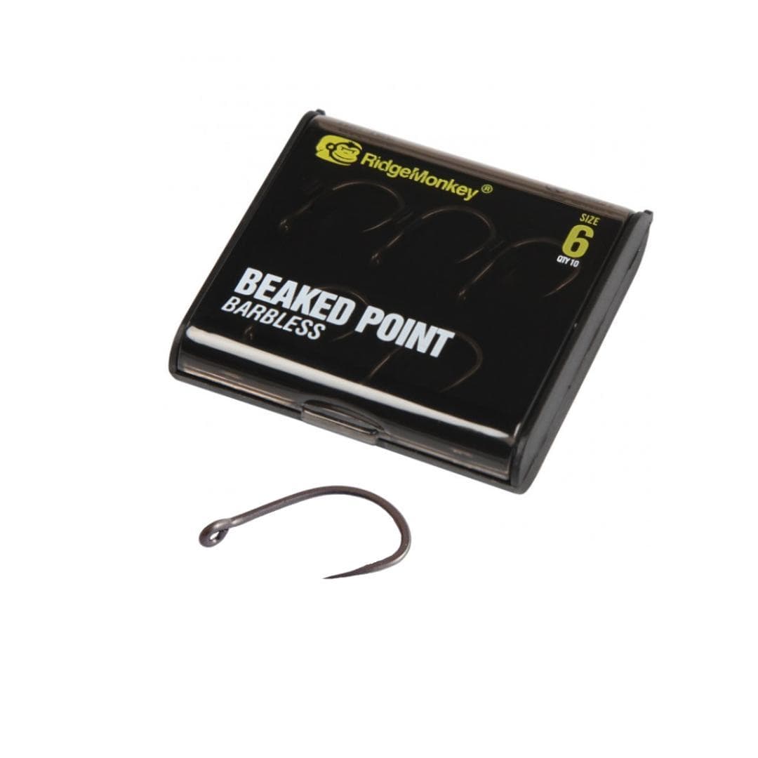 Ridgemonkey RM-Tec Beaked Point Barbless Size 6
