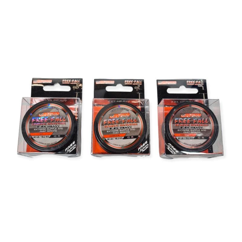 Rigsolution Free-Fall Leader Materiaal 40lb Dark Grey