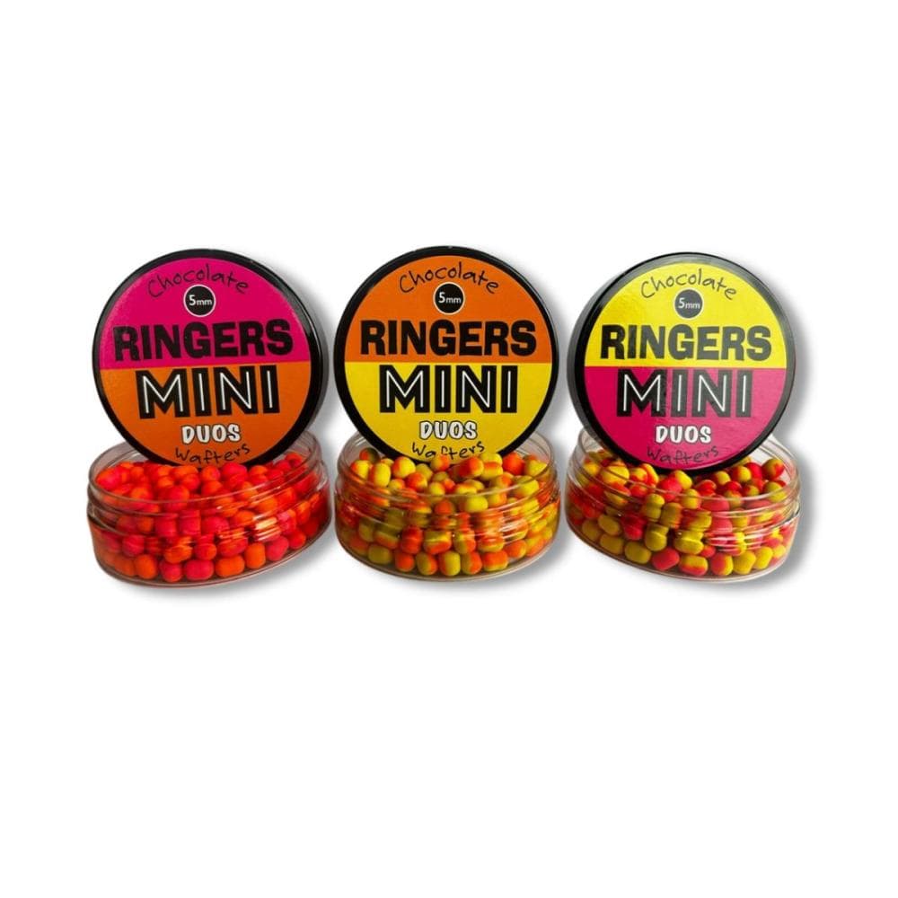 Ringers Mini Duo Wafters Chocolate 5mm Yellow Pink