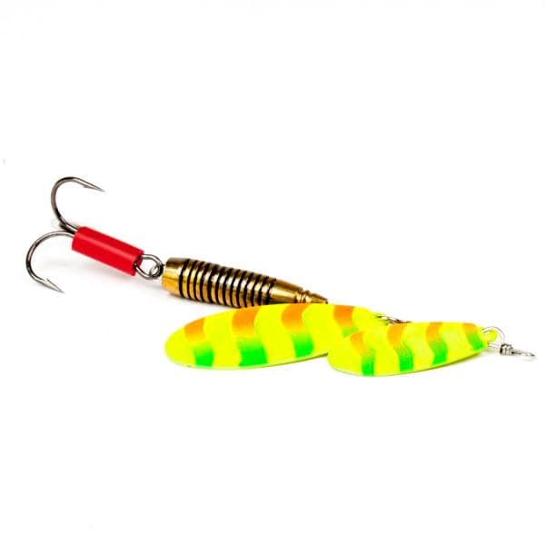 Rublex Veltic Spinner Tandem 4+6 Yellow/Green/Red