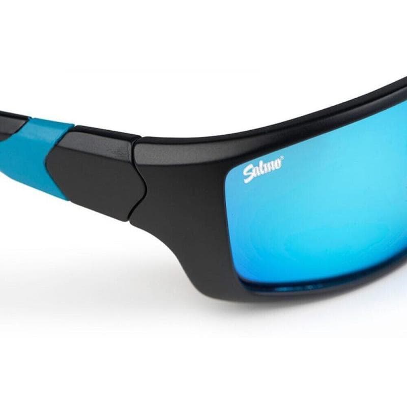 Salmo Black Sunglasses Grey Ice Blue Lens - foto 3