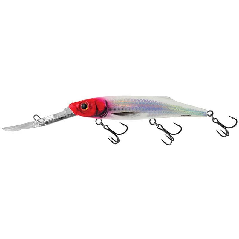 Salmo Freediver 12cm SDR Holographic Red Head