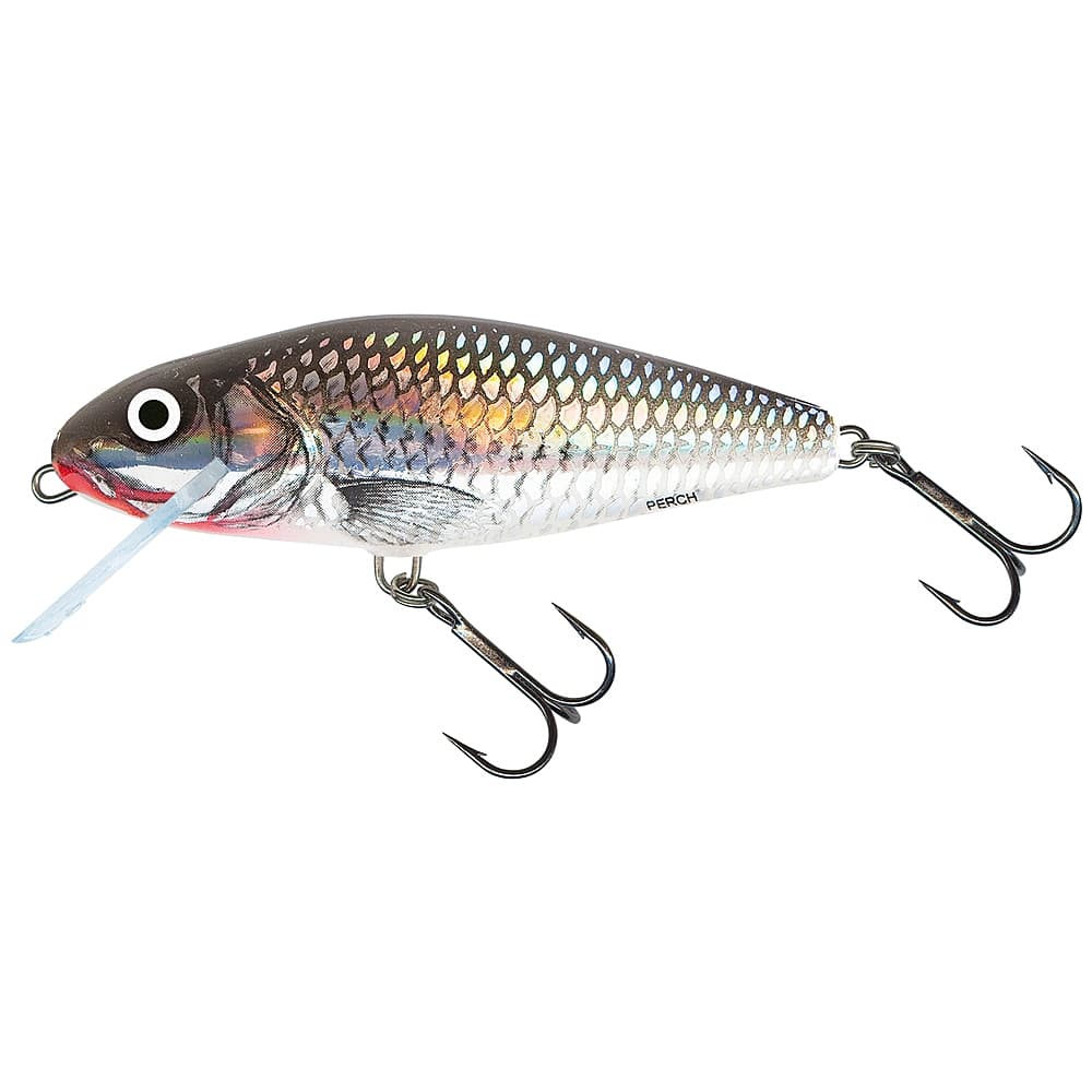 Salmo Perch 8cm Floating Holo Grey Sh