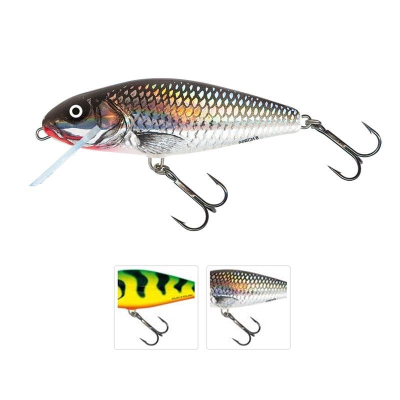 Salmo Perch Floating 14cm Holo Grey Shiner - foto 2