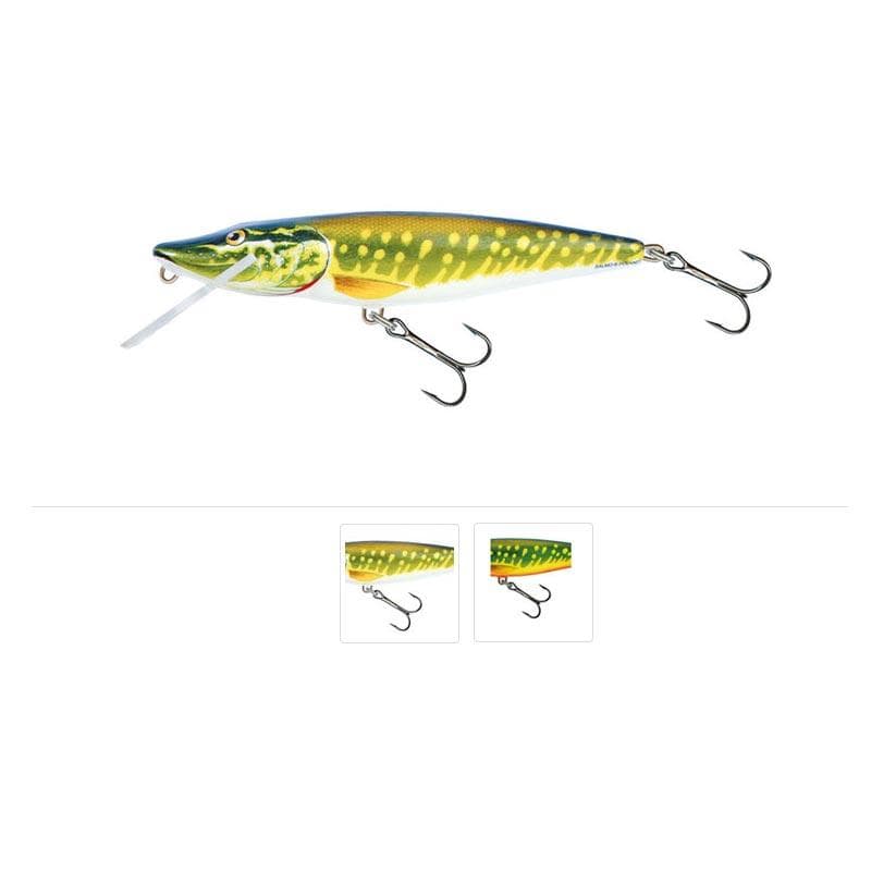 Salmo Pike Deep Runner 11cm Real Pike - foto 2