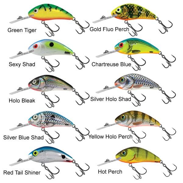 Salmo Rattlin Hornet 6.5cm Floating Silver Holographic Shad - foto 2